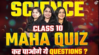 Class 10 Science Live Test Maha Quiz 🎯 Ruchi Mam ⚔️ Vijaita Mam ⚔️ Subhadra Mam #class10preparation