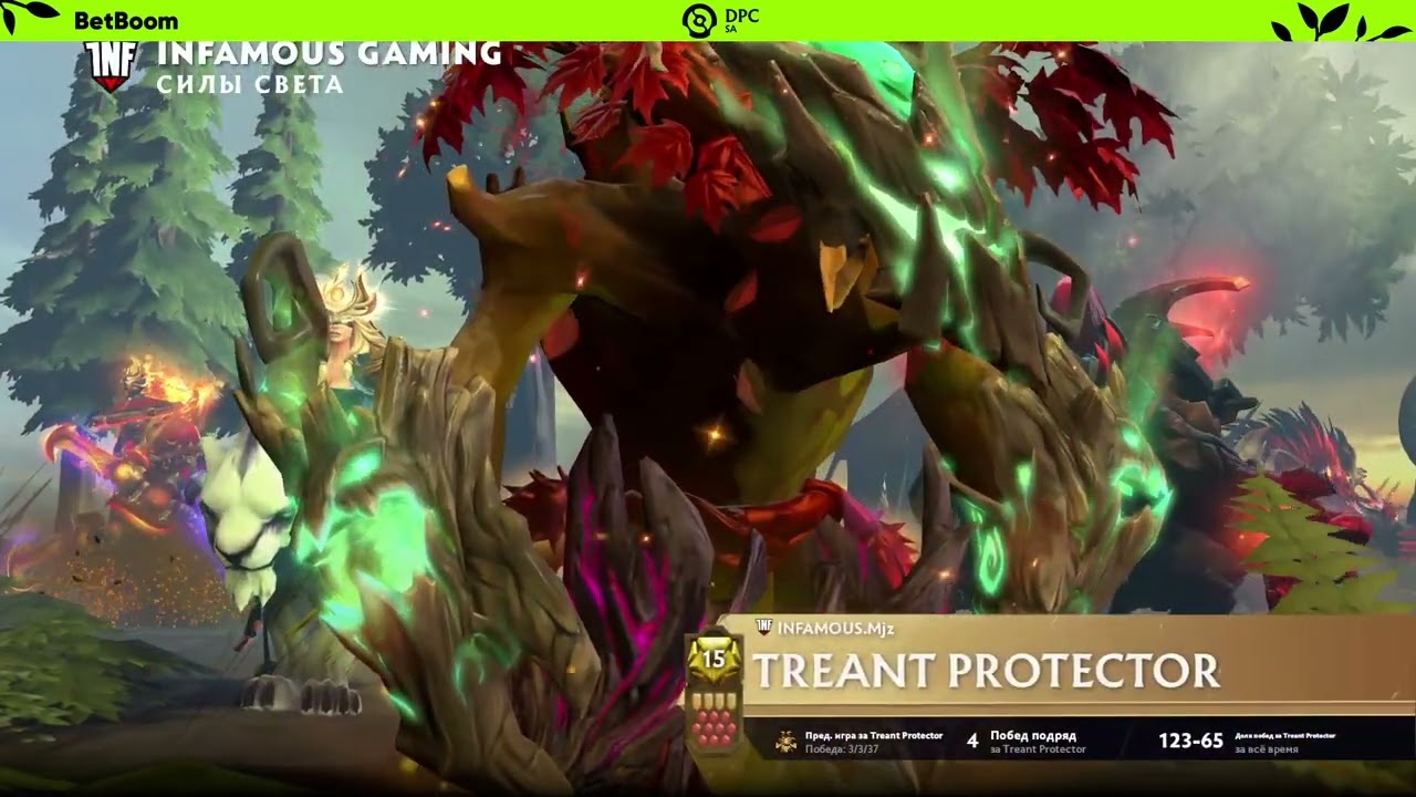 (RU) Infinity vs Infamous | map 2 | DPC SA 2023 Tour 1: Division I | by @Wayns & @Vanskor