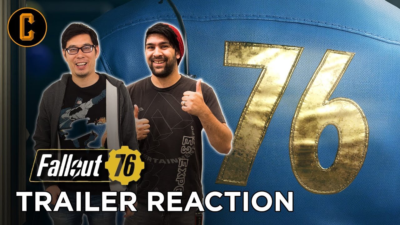 Fallout 76 Teaser Trailer Reaction - Dennis Tzeng and Joey Rassool