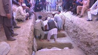 Funeral held for victims of Kabul wedding bombing
