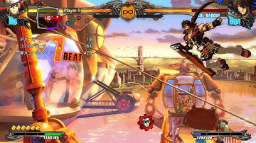 Xrd Johnny Combo Basics: Burst Safe Corner LV2 Mid 6H Coin 2H [Level 2]