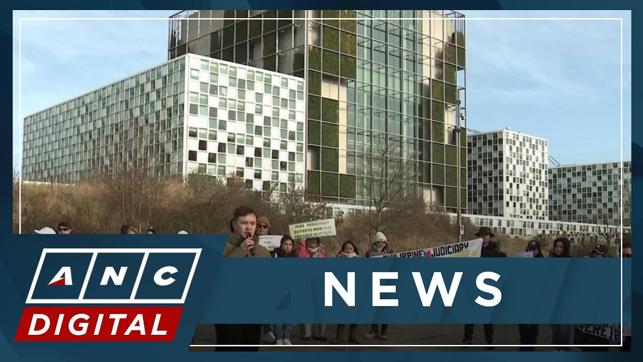 Duterte supporters gather outside ICC ahead of pre-trial hearings | ANC