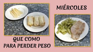 Que Como Para Perder Peso Con Recetas Miercoles