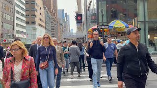 Walking NYC 5th Avenue from Central Park to Empire State Building | September 2023