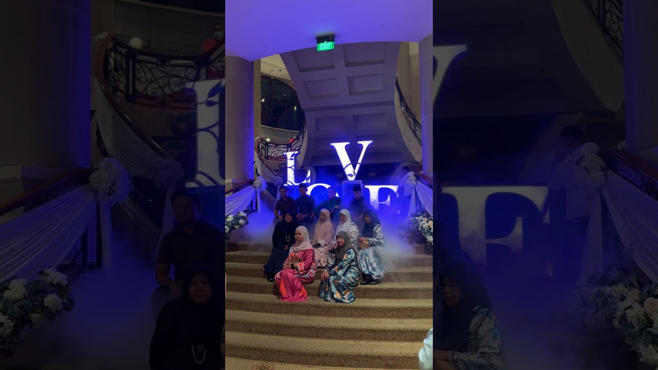 Low fog machine 🇸🇬 wedding at Raffles Town Club