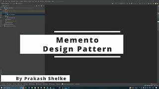 Demystifying Memento Design Pattern in Java | Code Explained with GitHub 🔍🚀