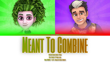 ZOMBIES : The Re-Animated Series Shorts - Meant To Combine (Color Coded Lyrics)