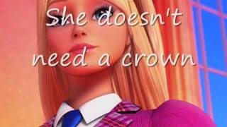 Barbie in a Princess Charm School - You Can Tell She's A Princess Lyrics.wmv