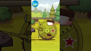 КВ-2 СПАСАЕТ ТОВАРИЩА #shorts #tanks #cartoon #panzlik #animation