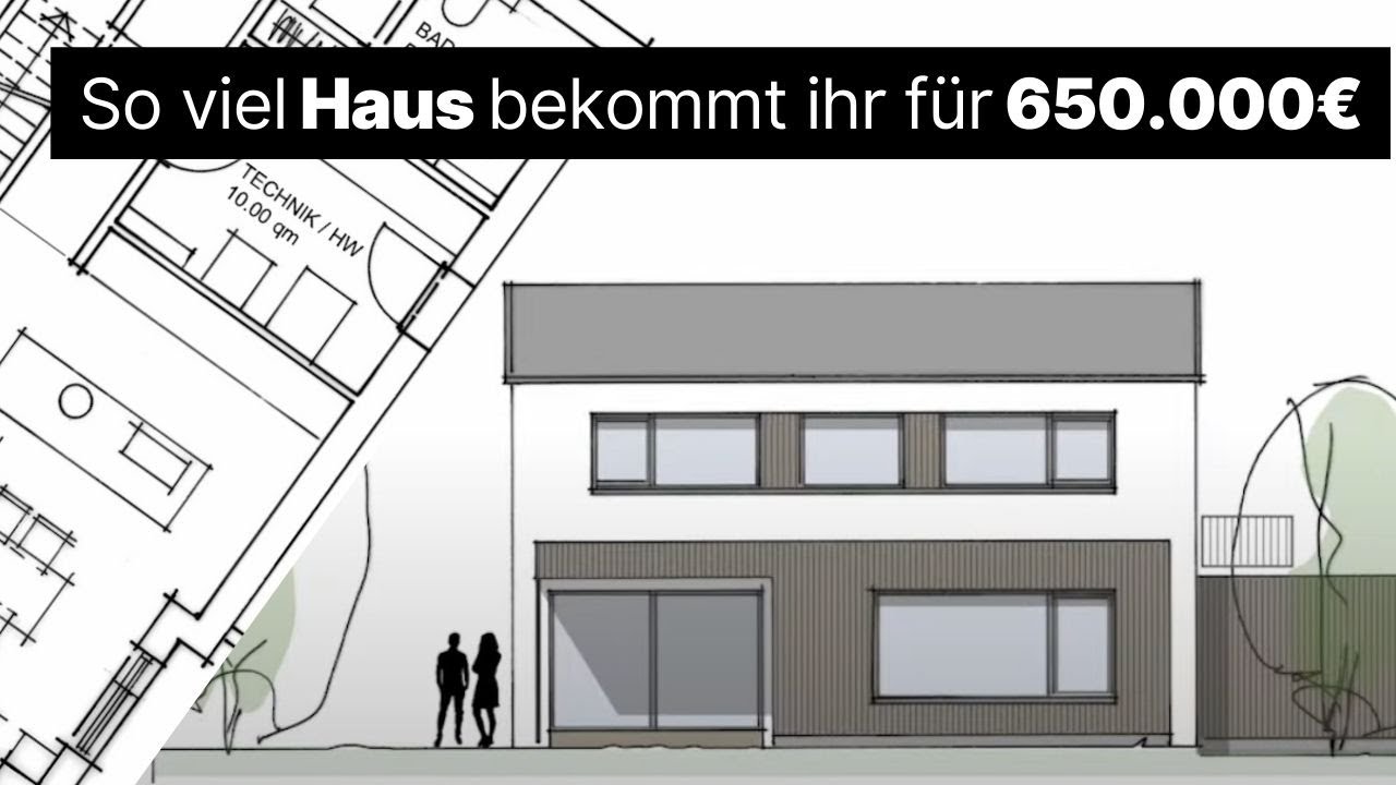 Wohnhaus mit Garage und 3 Kinderzimmern  | Grundriss-Show Ep. 126