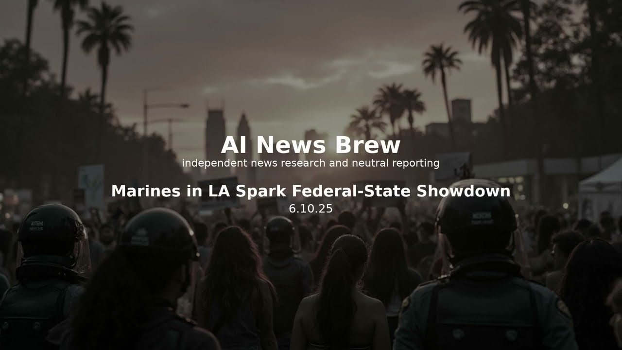 Marines on the Streets: A Constitutional Crisis Unfolds in Los Angeles