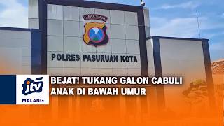 BEJAT! TUKANG GALON CABULI ANAK DI BAWAH UMUR - JTV MALANG