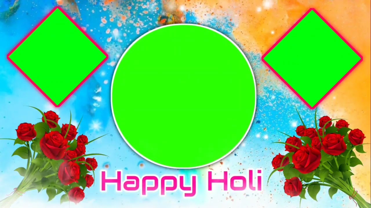 Holi green screen video | Holi green screen video 2022 | Happy holi green screen video | Holi 2022