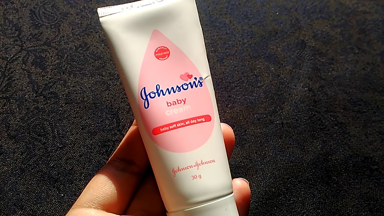 johnson baby cream for pimples
