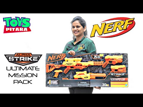 Nerf Alpha Strike Gran Pack De Misión E8340