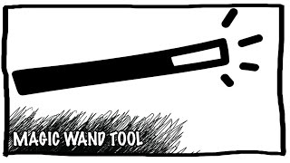 Photoshop Tool Tutorials Ep4 - The Magic Wand