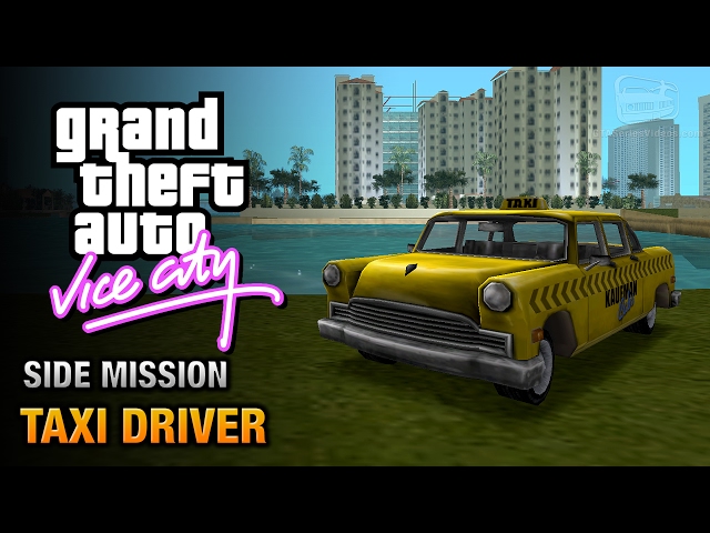GTA Vice City - Taxi Driver [Point A to Point B Trophy / Achievement]