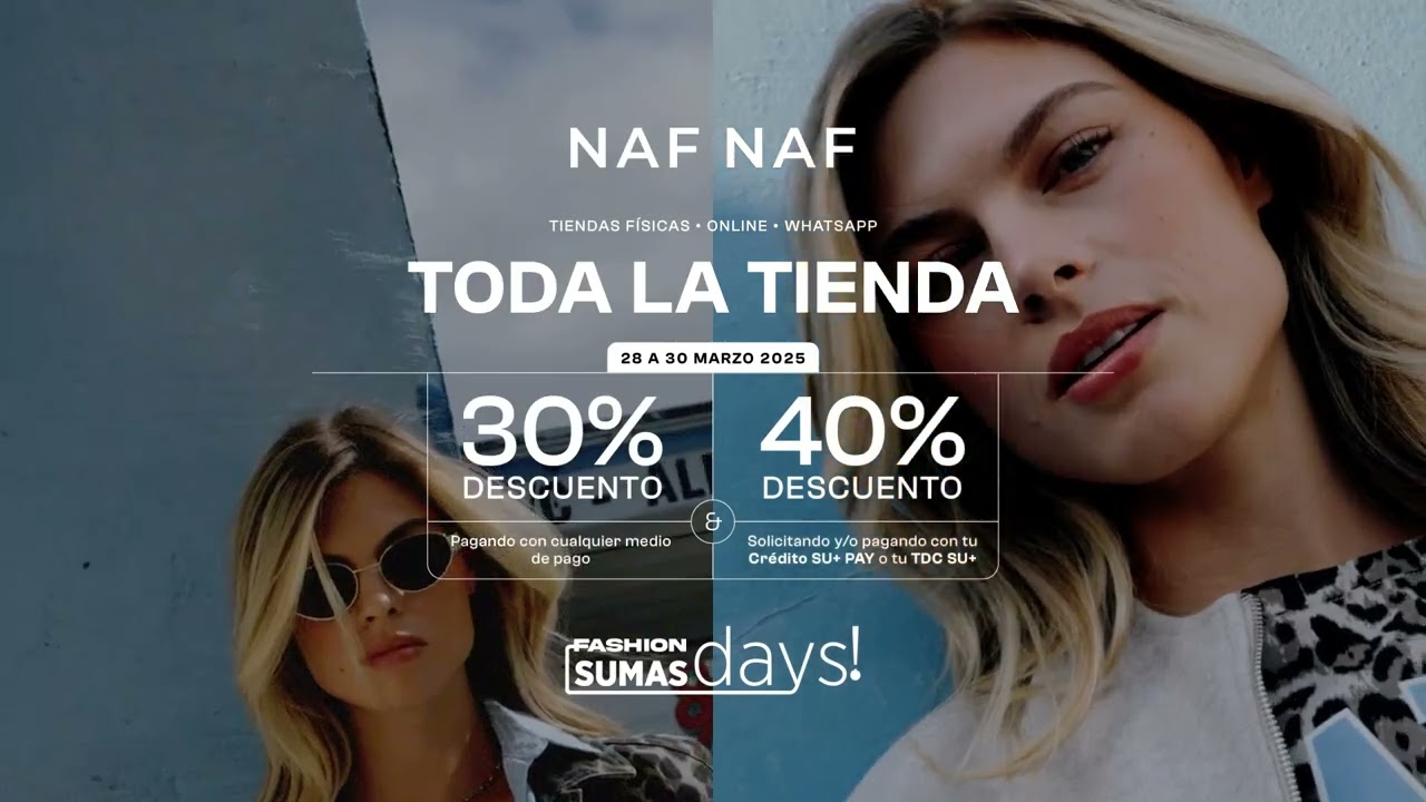 NAFNAF.COM.CO / TODA LA TIENDA 30%DCTO* ¡COMPRA YA!