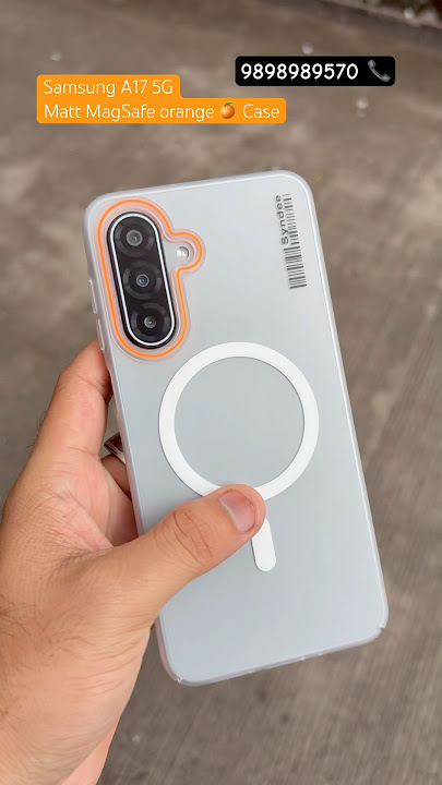 Samsung A17 5G New Matt MagSafe back cover / Samsung A17 Back Cover Case #samsunga17 #youtubeshorts