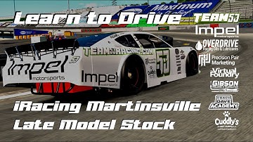 iRacing Late Model Stock: Learn to Drive Martinsville for 2025 Season 2 Week 12 Lap Guide & Tutorial