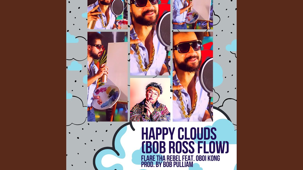 Watch Happy Clouds (Bob Ross Flow) on YouTube Watch Happy Clouds (Bob Ross Flow) on YouTube