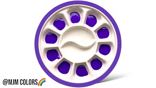 “Mixing Purple Shades into Vibrant Hues | MJM Colors Palette Tutorial”