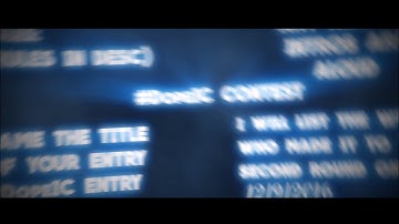 #DopeIC Intro Contest! | (CLOSED) | RULES IN DESC | CLEARED FORMS CAUSE OF 47 ORDERS | FREE INTROS