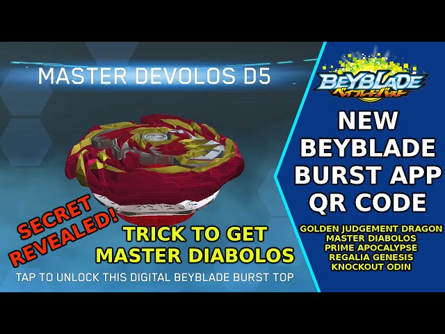 ALL QR CODES MASTER DEVOLOS D5 FORNEUS F5 ALL DEVOLOS QR CODES BEYBLADE  BURST RISE APP COLLAB 