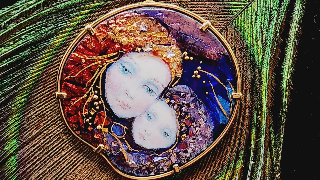 Когда звонят антиквары, я отвечаю! 14-каратный золотой кошелек с эмалью, JOSEFF 