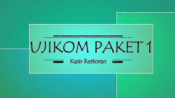 aplikasi kasir restoran berbasis web  PHP & MYSQLI - budaychanel | #smkn1ciomas #erwanusmawan