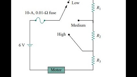 The circuit in Fig. 2.124 is to control the speed of a motor such that the motor draws currents and