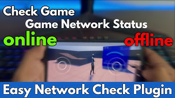 Check Game Network Unreal Engine Game Easy Network Check Plugin | Version V5 |