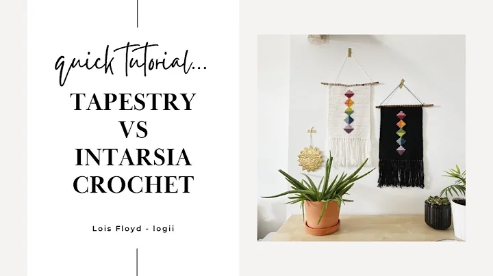 Tapestry vs Intarsia crochet
