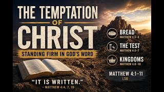 The Temptation of Christ | Matthew 4:1–11 Devotional