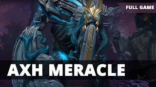 AxH Meracle Tiny - Pro Dota Gameplay New 7.23 Patch