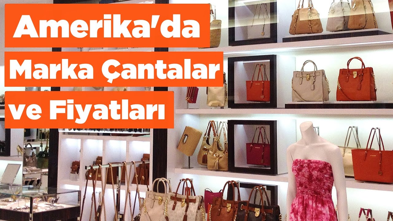 Amerika Da Marka Cantalar Ve Fiyatlari Guess Calvin Klein Tommy Coach Youtube