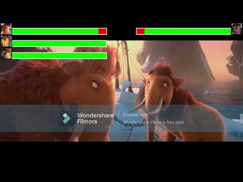 Ice Age Continental Drift 2012 Final Battle With Healthbars 2 2