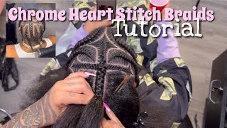 How to: Men Chrome Heart Braids Tutorial