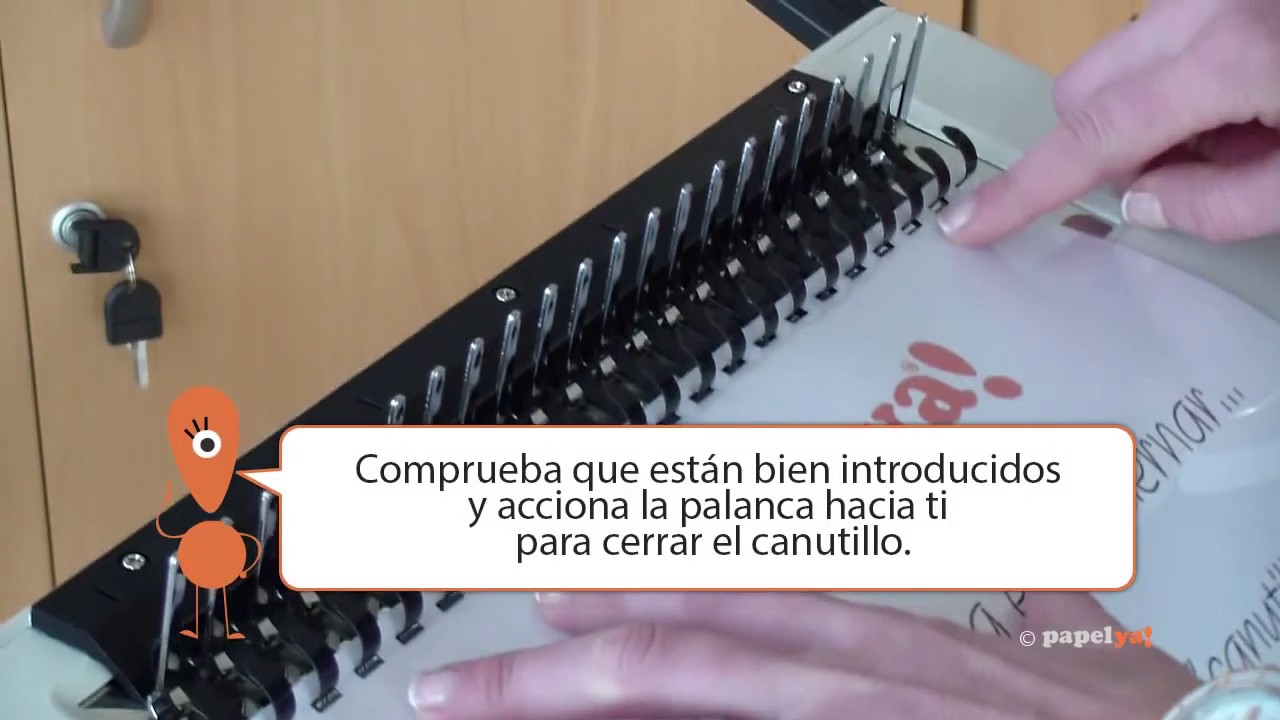 Consejos para encuadernación con canutillo. YouTube