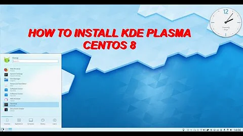 How to Install KDE plasma desktop in CentOS 8 Linux