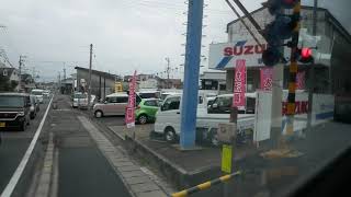 【側面展望】JR四国8000系電車 特急しおかぜ7号 松山到着 2019_0211