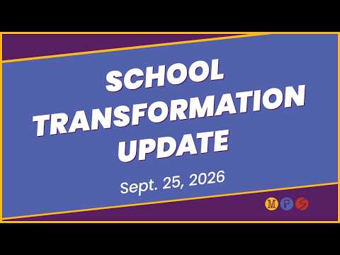 MPS Superintendent Dr. Lisa Sayles-Adams gives an update on School Transformation