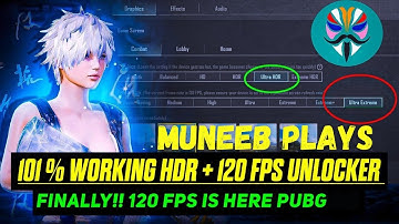 🔧Gameloop Best Settings 2024 ULTRA HDR + 120 FPS UNLOCKED in gameloop with PROOF 💯 PUBG  MOBILE 3.3