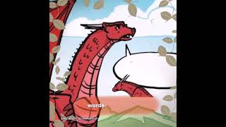 WORDS DON'T COME EASY | wings of fire edit | Драконья сага эдит | Moonwatcher/Carnelian | #edit #wof