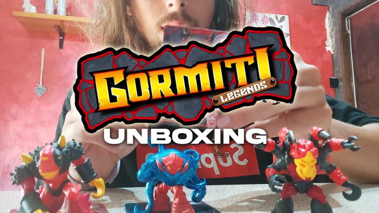 GORMITI LEGENDS UNBOXING BUSTINE!!! - I Vecchi Gormiti Sono Tornati!!!