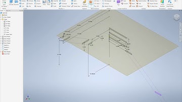 Autodesk Inventor 2020. Stairs etc. Winder treads #1. With link to incomplete model