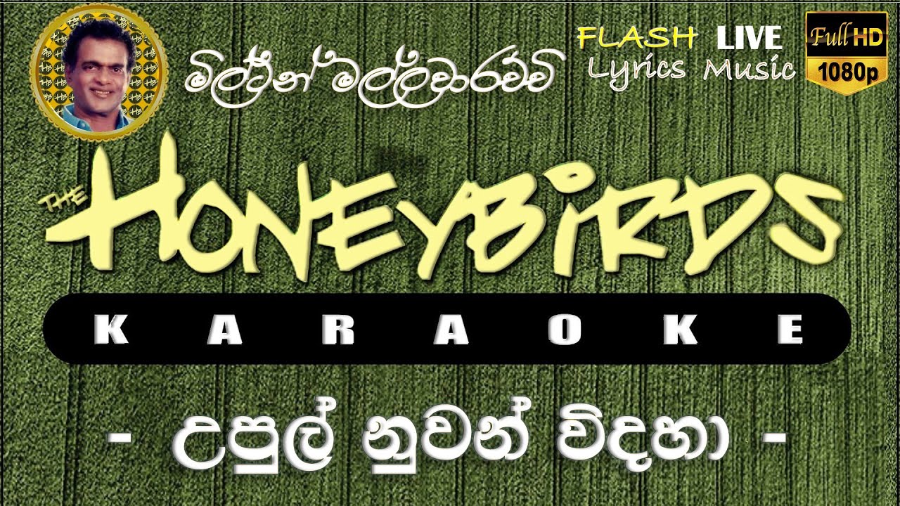 Upul Nuwan Vidaha Karaoke (Without Voice) උපුල් නුවන් විදහා කැරෝකේ