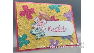 Learn to Stamp:  Embedded Embossing
