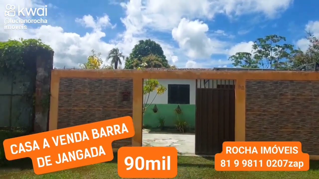 CASA 🏠 BARRA DE JANGADA VENDA ÁREA 200M²
