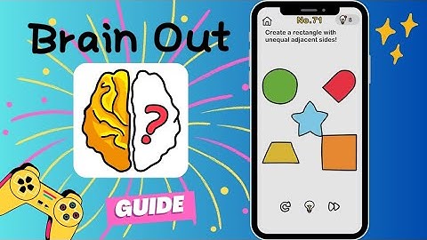 Brain Out: Create a rectangle with unequal adjacent sides!